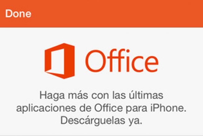 Nuevas apps de Office para iPhone y iPad