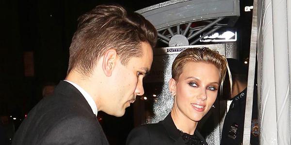 Scarlett Johansson se casó con Romain Dauriac