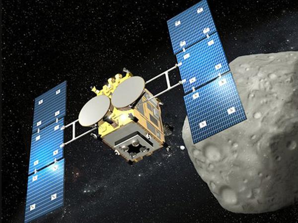 Una nave japonesa creará un cráter en asteroide hayabusa2