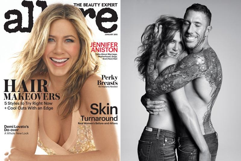 Jennifer Aniston posa en topless para revista