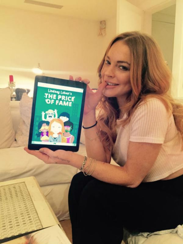 lindsay lohan y su juego el precio de la fama