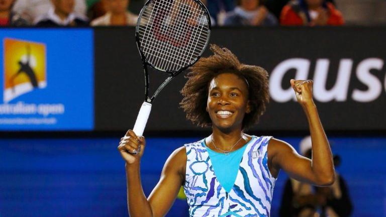 «Resucitó» Venus Williams: otra vez en cuartos de un Grand Slam