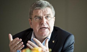 El presidente del Comité Olímpico Internacional (COI) Thomas Bach