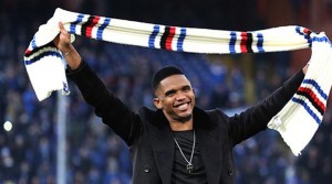 Samuel Eto'o completa su pase a la Sampdoria