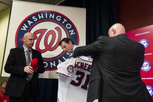 Scherzer presentado formalmente por los Nacionales