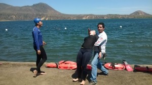 Cruz Roja nicaragüense realiza caminata de entrenamiento