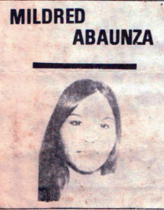 MILDRED ABAUNZA