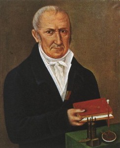 Un día como hoy  de 1745 Nace Alessandro Volta