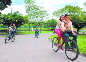 Bicicletas en el Parque Las Piedrecitas