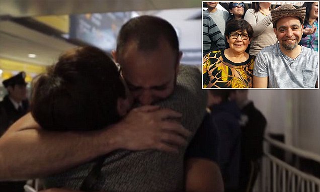 Travis Tolliver se reencuentra con su madre en Chile