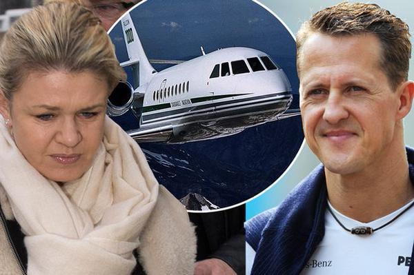 Corinna Schumacher vende el jet por 38 millones