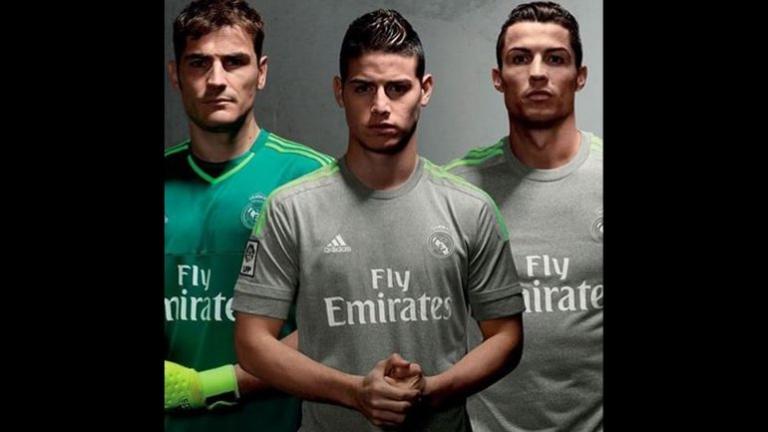 Real Madrid presentó sus nuevos modelos de la temporada 2015/16