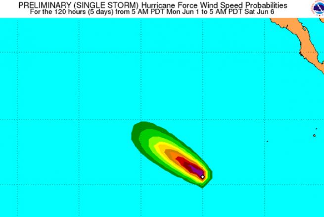 Alerta: tormenta tropical Blanca se fortalece en el Pacífico mexicano