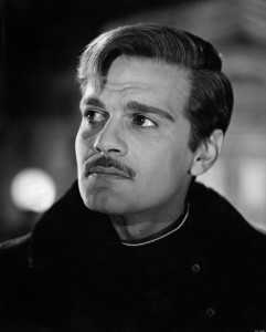 Egyptian actor Omar Sharif (Michel Demitri Shalhoub) acting in Doctor Zhivago. Spain, 1965 (Photo by Mondadori Portfolio via Getty Images)