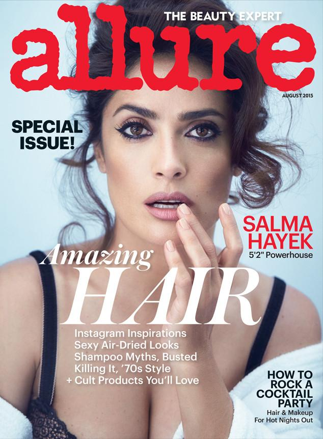 Salma Hayek luce demasiado hermosa en Allure Magazine