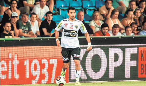 Barrera fue titular con el Altach en Austria