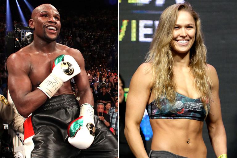 Floyd Mayweather Jr. puso fin a conflicto con Ronda Rousey