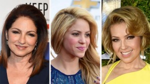 Shakira, Gloria Estefan y Thalía le dedicarán una canción a Donald Trump