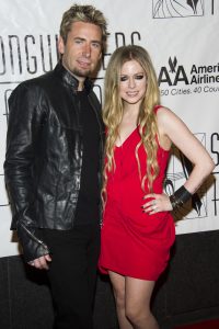 Chad Kroeger, left, and Avril Lavigne attend the Songwriters Hall of Fame 44th annual induction and awards gala on Thursday, June 13, 2013 in New York.