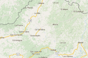 mapa de nueva segovia