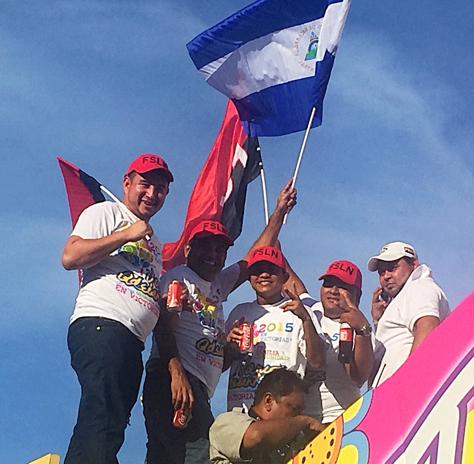 Chocolatito González también marcha por Trabajo y Paz