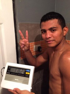 Chocolatito con todo bajo control