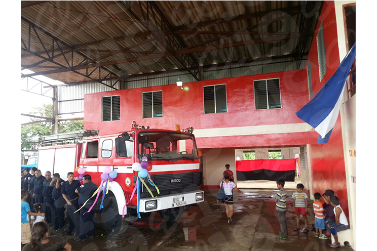 El Rama inaugura nueva estación de bomberos