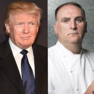 El chef José Andrés demandó a Donald Trump