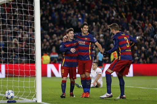 Barcelona gana, golea y clasifica a 8vos de final de Champions