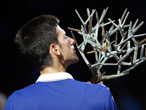 Novak Djokovic conquista por cuarta ocasión el París-Bercy