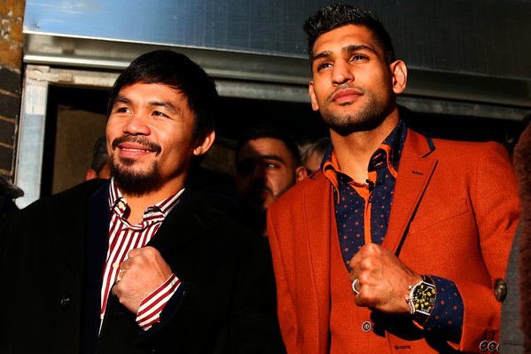 Pacquiao podría enfrentar a Amir Khan en el 2016