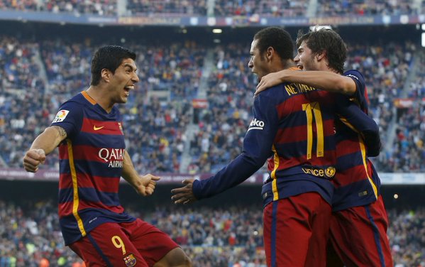 barcelona vence al villareal 3-0