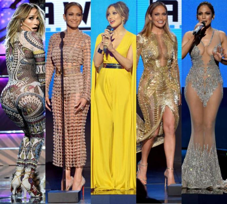 JLO puso su sello en los AMA 2015