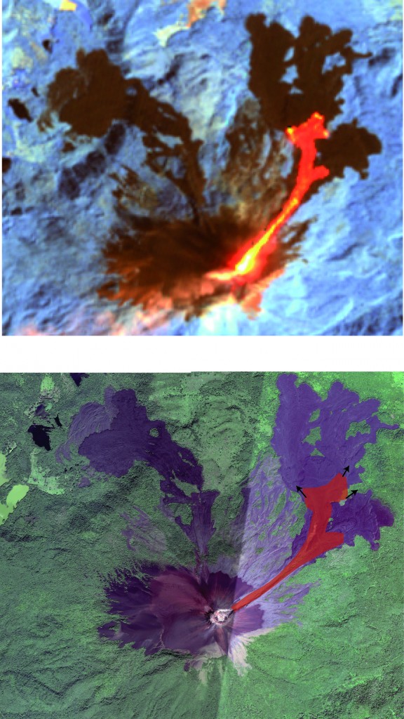 Lava Map from EO-1 image