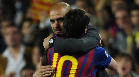 Guardiola dirigirá en Inglaterra y quiere a Messi