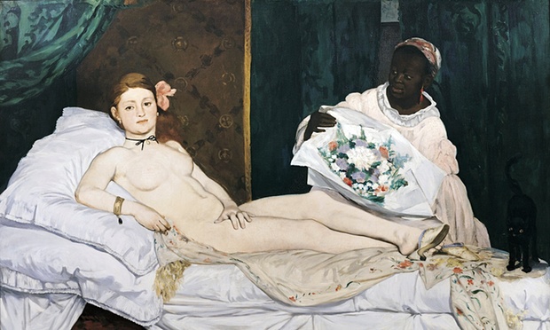 Olympia by Edouard Manet.