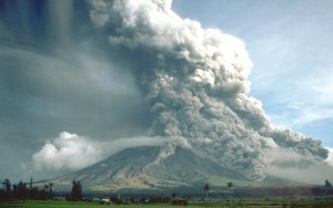 Pyroclastic flows descend the south-eastern flank of Mayon Volcano, Philippines. Maximum height of the eruption column was 15 km above sea level, and volcanic ash fell within about 50 km toward the west. There were no casualties from the 1984 eruption because more than 73,000 people evacuated the danger zones as recommended by scientists of the Philippine Institute of Volcanology and Seismology.