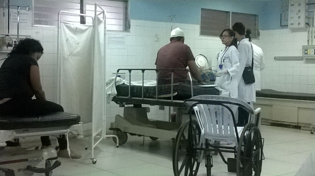 Atendido En el hospital Aleman