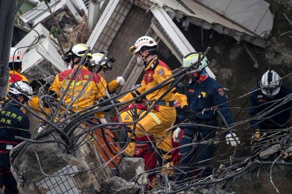 Aumenta a 94 la cifra de muertos en Taiwan