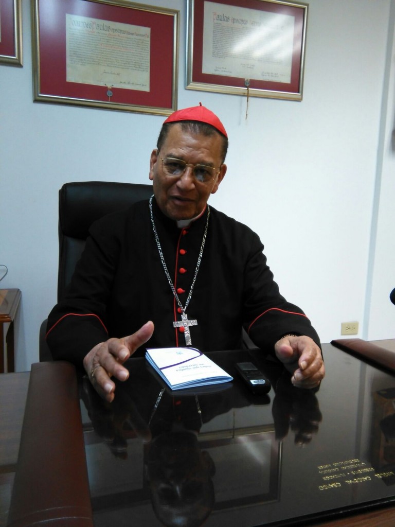 Cardenal Obando agradece al Señor por un año más de vida