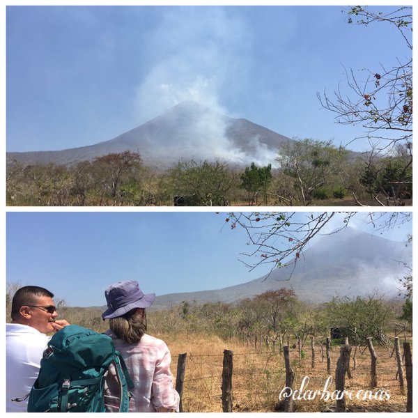 Expertos estadounidenses visitan el Volcán Momotombo para estudiarlo