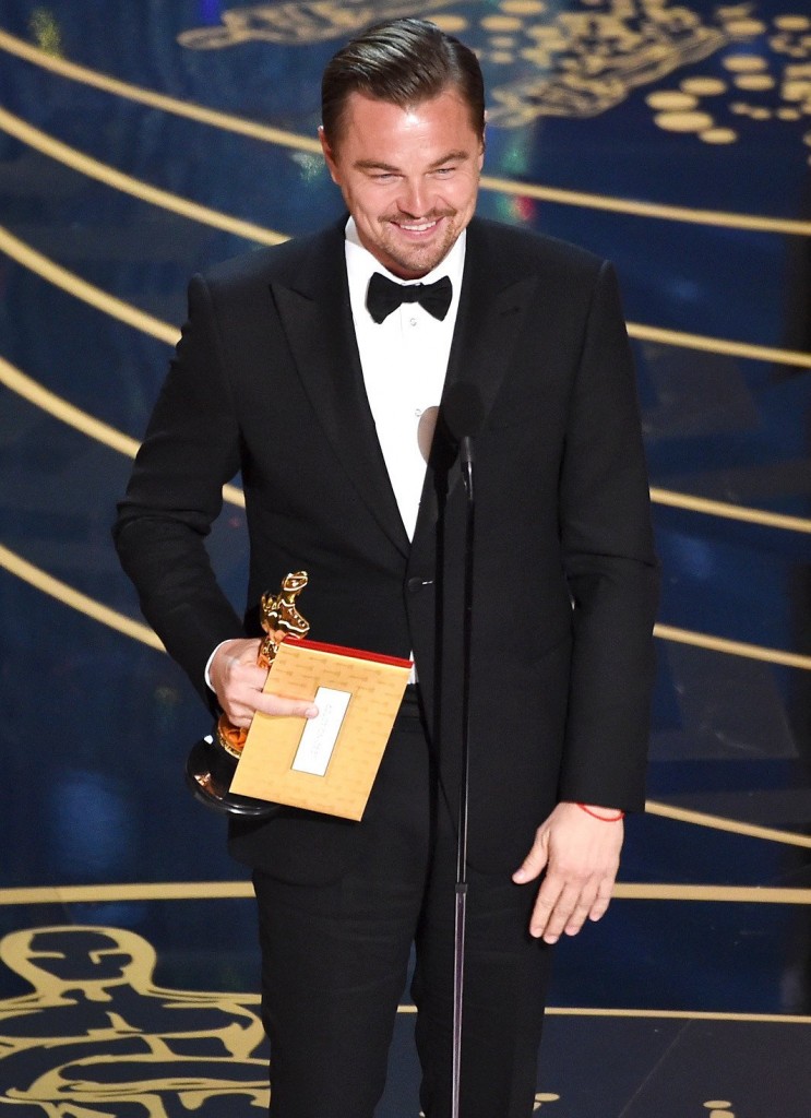 Leonardo DiCaprio ganó su primer Oscar