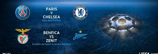 PSG-Chelsea y Benfica-Zenit, duelos de hoy en Champions