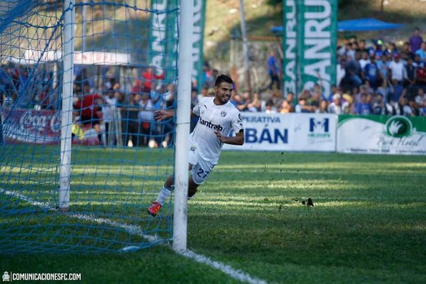 juan barrera primer gol con el comunicaciones fc