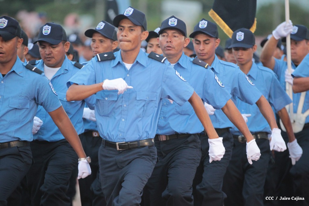 Policías de Nicaragua. Foto Archivo