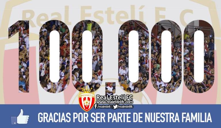 Real Estelí llegó a los 100 mil seguidores en Facebook