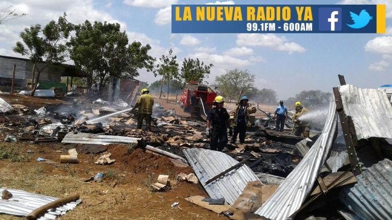 Dos personas murieron calcinadas tras explosión de fábrica de pólvora en El Timal, Tipitapa