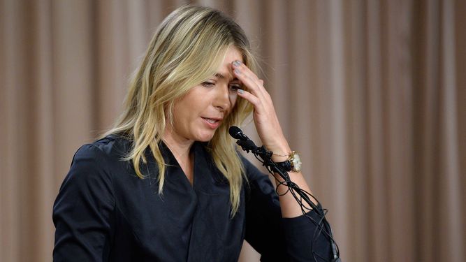 María Sharapova enfrentará una audiencia en Junio