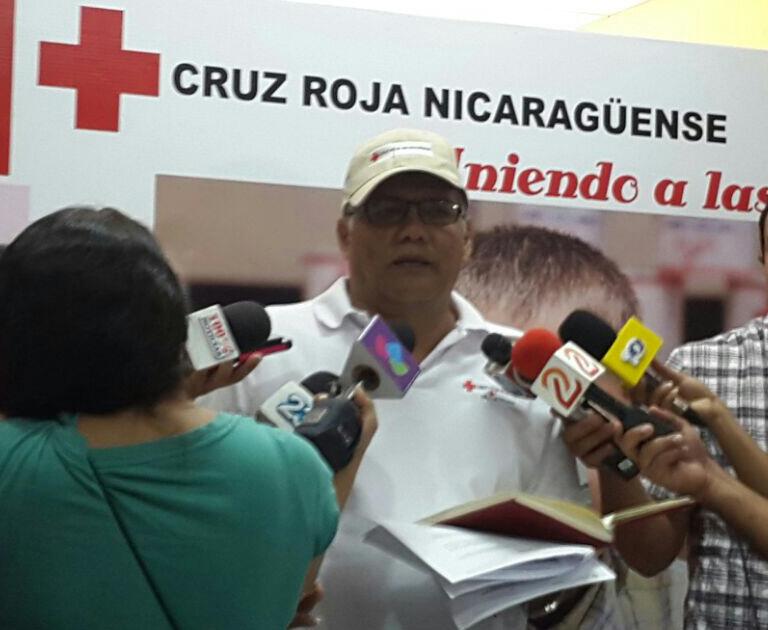 Oscar Gutiérrez Cruz Roja Nicaraguense