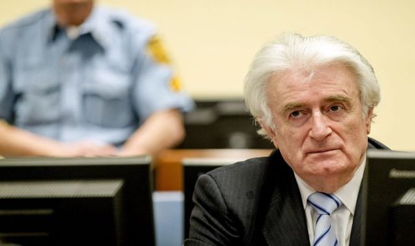 Radovan Karadzic fue condenado a 40 años de prisión por genocidio